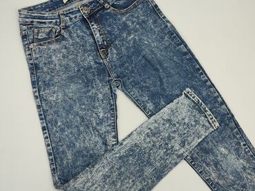 spódniczka dżinsowe z guzikami: Jeans, L (EU 40), condition - Good