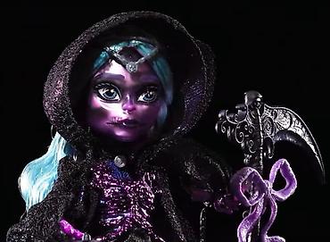 oyuncaql: Monster High SKULLECTOR River Styxx. AZ: Sifarişlə qutuda, açılmamış — 3