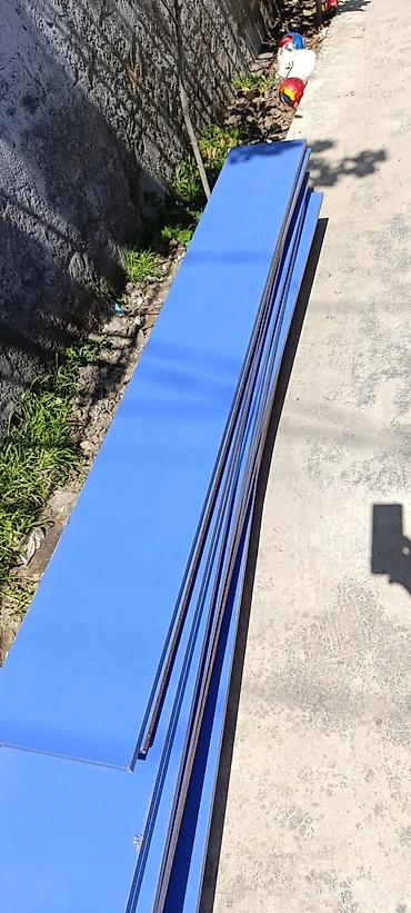 işlənmiş polkalar: Vitrinsklad stelaj . polkalar . uzunluĝu 250 eni 27 cm. 19 eded var — 2