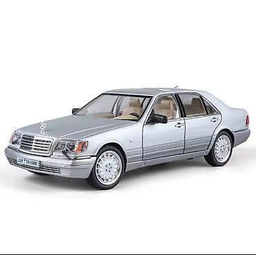 mersedes saat: Metaldan yığılmış kolleksiya modeli – klassik sedan (1:18 miqyaslı) — 6