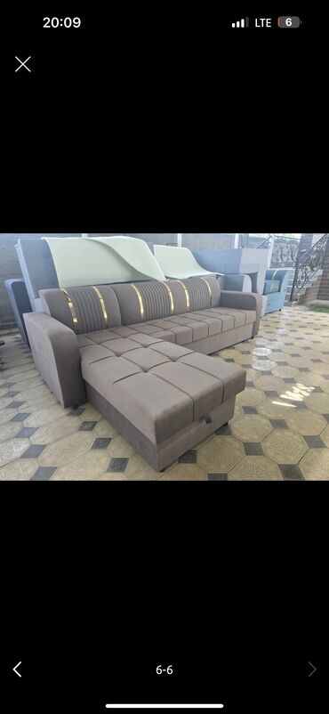 угловой диван из кожзаменителя: 30 т