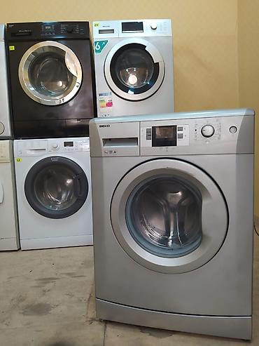 samsung was end: Beko ön yükləməli paltaryuyan maşın - Rəng: gümüşü - Yükləmə tipi: ön — 1