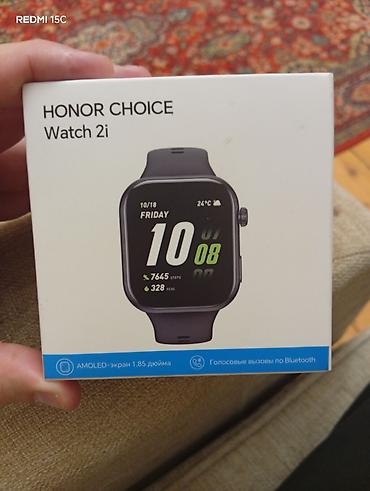ref iphone satisi: HONOR CHOICE Watch 2i ağıllı saat - 1.85 düym AMOLED ekran – parlaq — 1