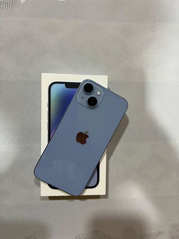 чехлы iphone: IPhone 14, 128 ГБ, Sierra Blue, Face ID