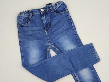 kurtka jeansowa dla dziewczynki zara: Джинси, H&M, 10 р., 140, стан - Ідеальний