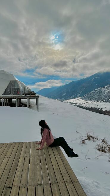 Аренда юрт: Купольные глемпинги в горах - Прозрачные геокупола на приподнятых — 2