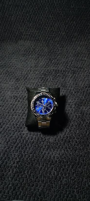 Qol saatları: Mavi Premium class saatlar 💙✨ Gümüş detallarla, işıqda parlayan dizayn — 6