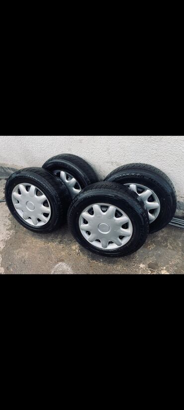 21 стиль диска: Колеса в сборе 195 / 65 / R 15, Зима, Б/у, Комплект, Легковые, Железные, отверстий - 5