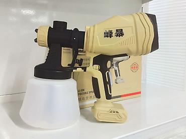 малярный пистолет: Акумуляторный краскопульт Li-ion (Portable Spray Gun) - Портативный — 2