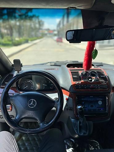 disk ve tekerler type 1: Mercedes-Benz Vito miniven - Kuzov: ağ rəng, aerodinamik body-kit və — 8