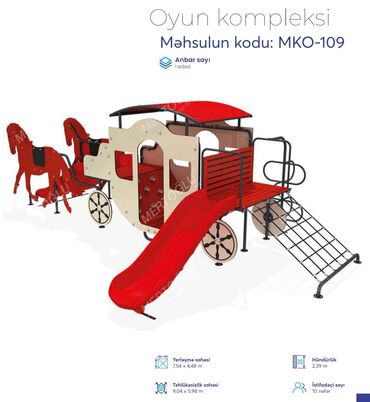 Manejlər: Uşaq oyun meydançası üçün peşəkar modul oyun kompleksləri Təklif — 6