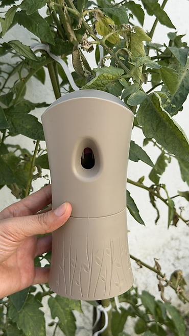 ароматизаторы в машину: Avtomatik hava təravətləndirici dispenser - Rəng: bej - Dekor: alt — 1