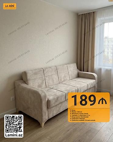Divan – La Mini - Ölçü: 200 sm - Mexanizm: açılan, bazalı (yataq lalafo.az -da Divan – La Mini - Ölçü: 200 sm - Mexanizm: açılan, bazalı (yataq