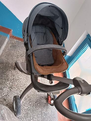 Коляски: Детская прогулочная коляска с дождевиком и москитной сеткой - — 9