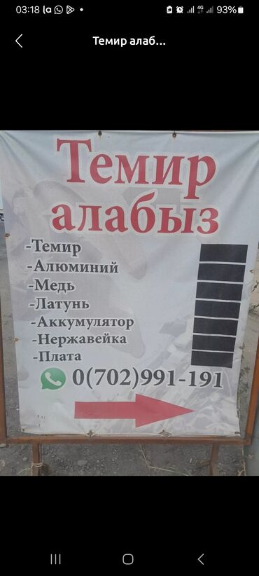 Другие услуги: Темир алабыз