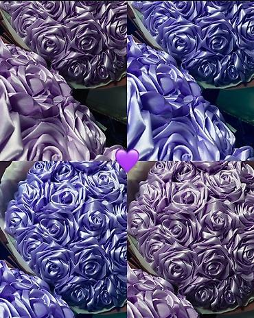 вечные розы: 🌸 Букеты из атласных лент — красота, которая не увянет! 🌸 БИШКЕК|КАНТ🌹 — 6