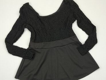 długie spódnice plisowane czarne: Bluzka Damska, L, stan - Zadowalający