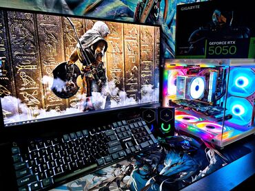 блок питания для видеонаблюдения: Компьютер, ядролор - 8, ОЭТ 16 ГБ, Оюндар үчүн, Жаңы, Intel Core i7, AMD Radeon RX 580, SSD