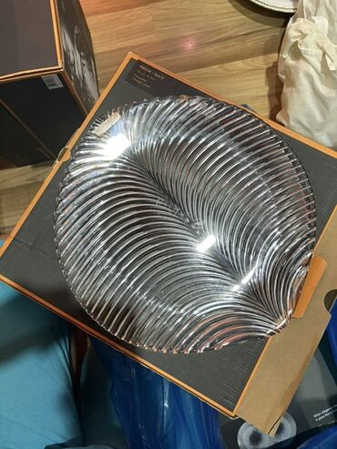 suse qablar: Nachtmann Mambo Platzeller (Charger Plate) – şüşə süfrə altlığı - TƏZƏ