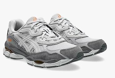 Мужские кроссовки, 42.5, Asics, Новый, цвет - Серый, Бесплатная доставка, Платная доставка, Самовывоз