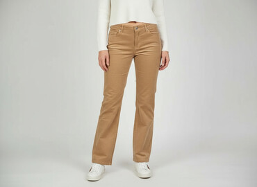 kurtki w krate pepco: Bpc bonprix collection, Material trousers for women, size M