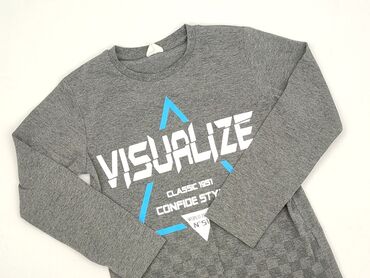 obcisłe spodenki: Bluza, 8 lat, 122-128 cm, stan - Bardzo dobry