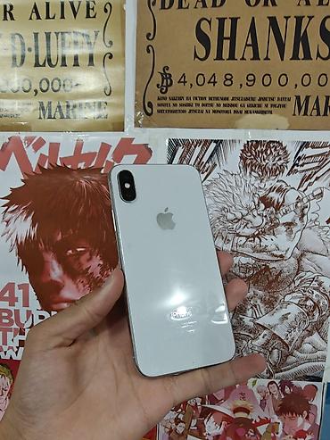 16pro max: IPhone X, Б/у, 64 ГБ, Белый, Стилус, 100 % — 1