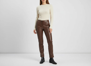 kurtka eko skóra zara: NLY Trend, Spodnie materiałowe damskie, rozmiar XS