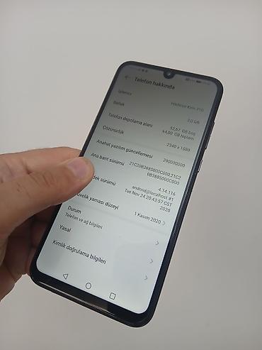 rəsmi note 14: Honor 10 Lite, 64 GB, rəng - Göy, İki sim kartlı — 2