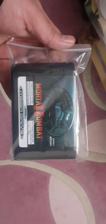 sega kaset: Sega mortal kombat2 teze istifade olunmayib bilesiz