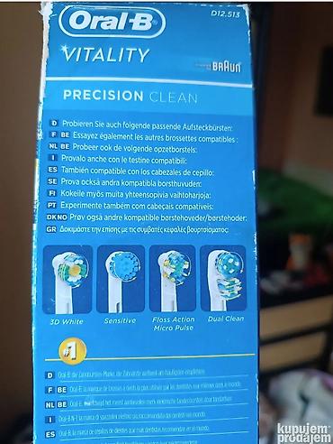 bluetooth headphones: Oral-B Vitality Precision Clean – električna četkica za zube (powered — 2