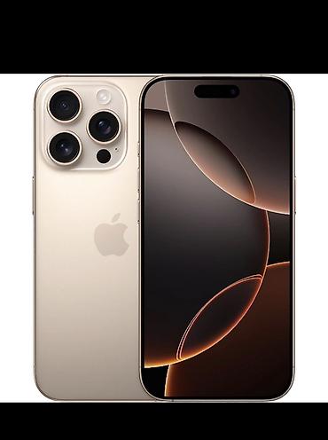 en ucuz iphone x: IPhone 16 Pro, 256 GB, Desert Titanium, Simsiz şarj — 1