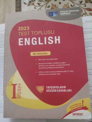 ingilis dili test toplusu pdf 2023: Ingilis dili təzə test toplusudur. içi yazilmayib