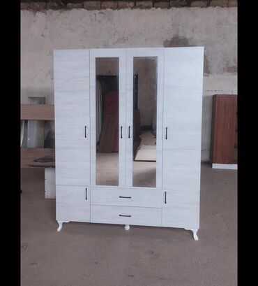 Dolablar: Yeni, Açılan, 4 qapılı Düz dolab, Qarderob, paltar dolabı, Azərbaycan — 26