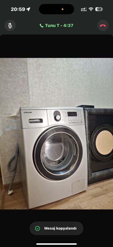 бу стиральная машина автомат: Samsunq 300 azn 6 kq əla vəziyyətdədi. Az işlənib 1 ilindi