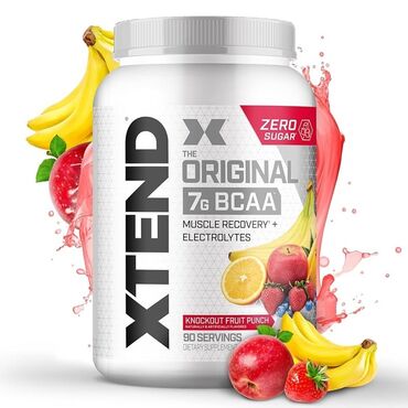 Maskalar, eynəklər: Xtend Original 7G BCAA əzələlərin bərpasına və elektrolit balansının
