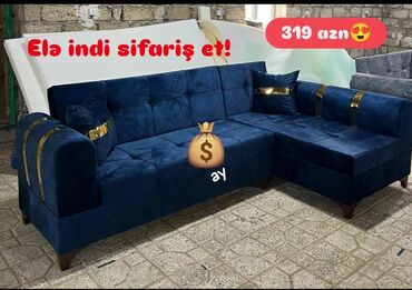 Masa və oturacaq dəstləri: Künc divan, Yeni