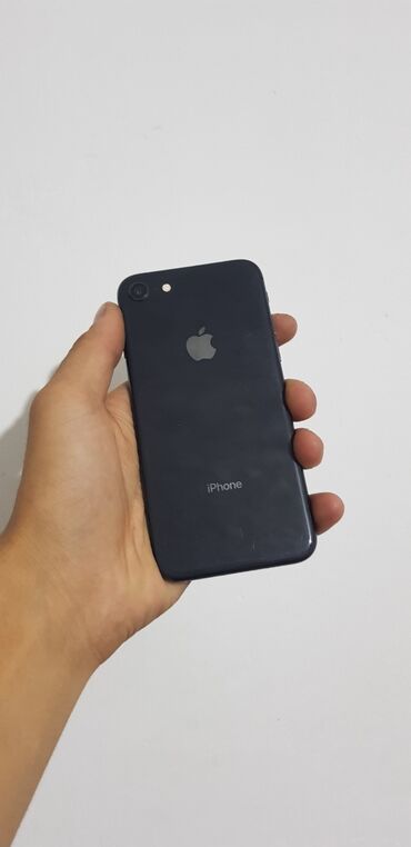 вай фай б у: IPhone 8, Колдонулган, 64 ГБ, Кара, Каптама, Коргоочу айнек, 80 %