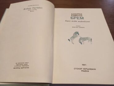 Knjige i stripovi: BREM Kako žive životinje Dobro očuvana knjiga iz 1967g. Izdavač — 17