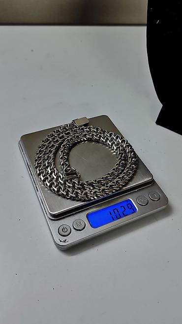 Серебряные браслеты: Серебряный браслет Лисий хвост Серебро 925 проба Вес 85 грамм Размер — 9