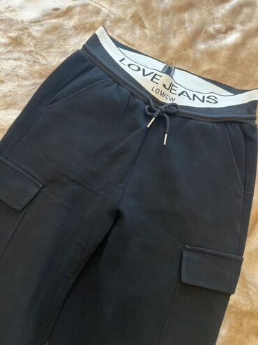 stringer alt paltarı: 12 Azn Qara rəngli idman üslubunda şalvar - Model: jogger/kargo -