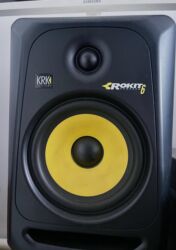 музыка апарат: KRK Rokit 6 G3 — студийный монитор. Активная акустическая система с