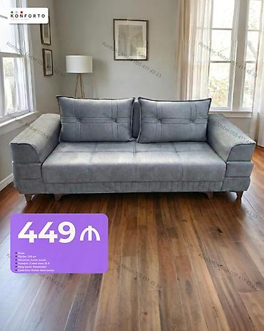 Divan – 449₼ - Ölçü: 225 sm - Mexanizm: açılan, bazalı - Yay sistemi lalafo.az -da Divan – 449₼ - Ölçü: 225 sm - Mexanizm: açılan, bazalı - Yay sistemi