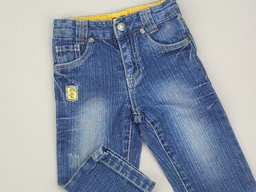 eleganckie body dla chłopca: Denim pants, Topolino, 9-12 months, condition - Good