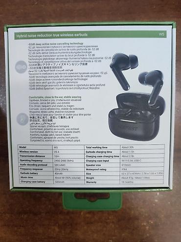 naushnik bluetooth: Новый Беспроводные (Bluetooth) Наушники, Acefast, цвет - Черный — 2