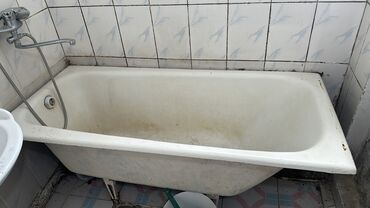 сушилка для белья в ванной: Ванна Б/у