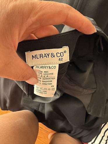 черная рубашка мужская: Классические мужские брюки MURAY & CO - Бренд: MURAY & CO — 2