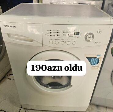 Soyuducular: Paltaryuyan maşın Samsung, 5 kq, İşlənmiş, Avtomat, Kredit yoxdur, Ünvandan götürmə, Ödənişli çatdırılma
