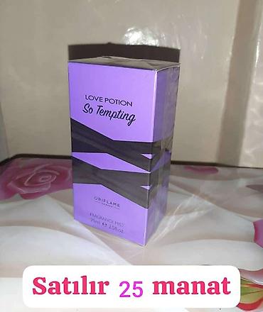 Ətriyyat: Oriflame brendinə aid "Dancing Lady Hypnotic Night" ətri. Bu ətir 50 — 19
