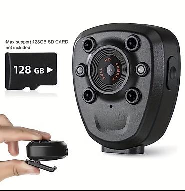 səs yazan yüklə: Mini bədənə taxılan HD kamera – klipsli - Kompakt ölçü: 5.5 × 4.5 × — 1